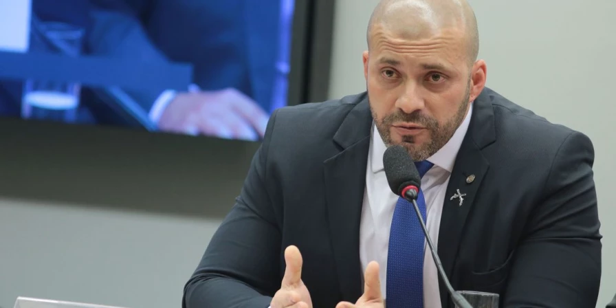 O ex-deputado federal Daniel Silveira.