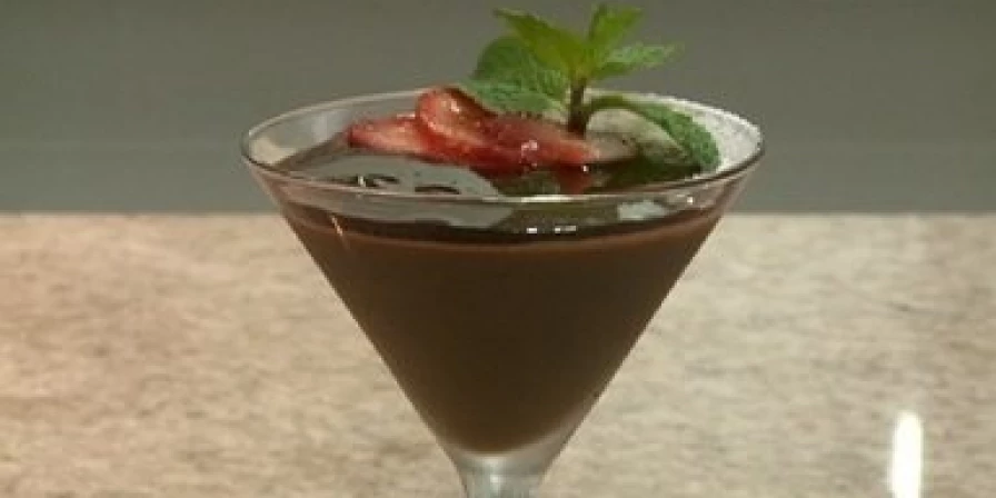 Martini de chocolate com pimenta.
