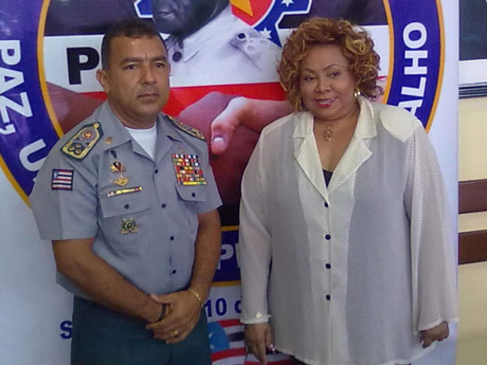 Pai da cantora Alcione é homenageado pela Polícia Militar / Foto: Marcial Lima