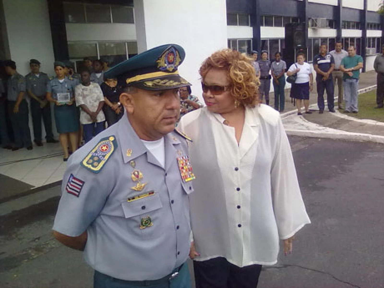 Pai da cantora Alcione é homenageado pela Polícia Militar / Foto: Marcial Lima