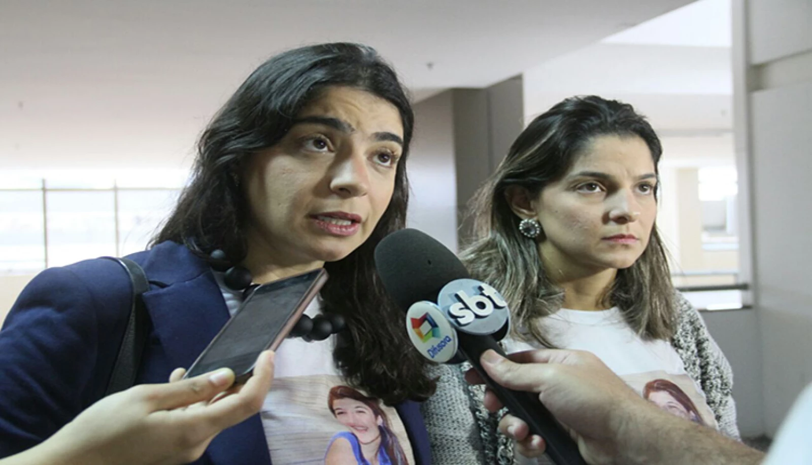 Carolina Costa, irmã da vítima e esposa do acusado