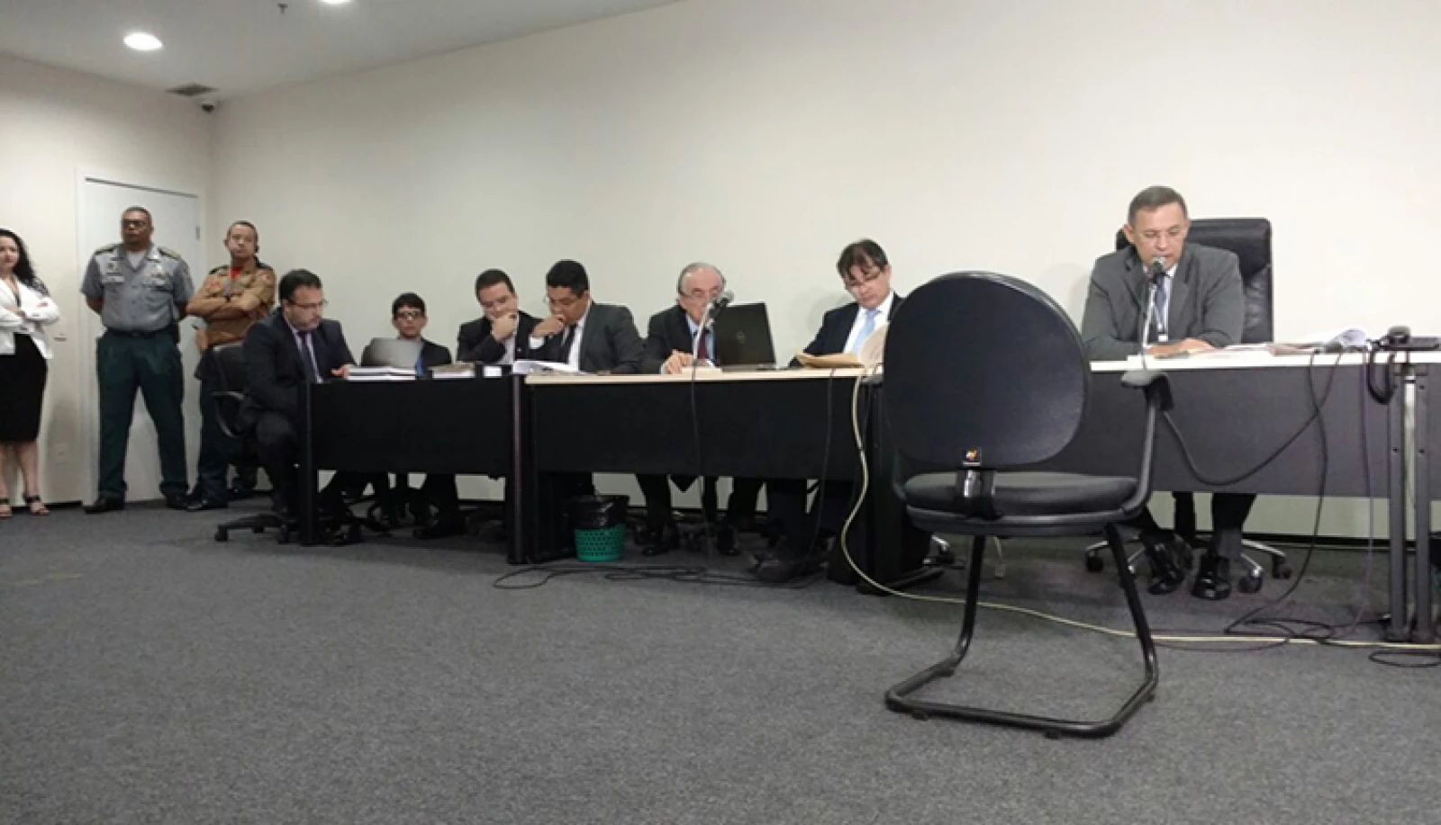 Audiência do Caso Mariana Costa