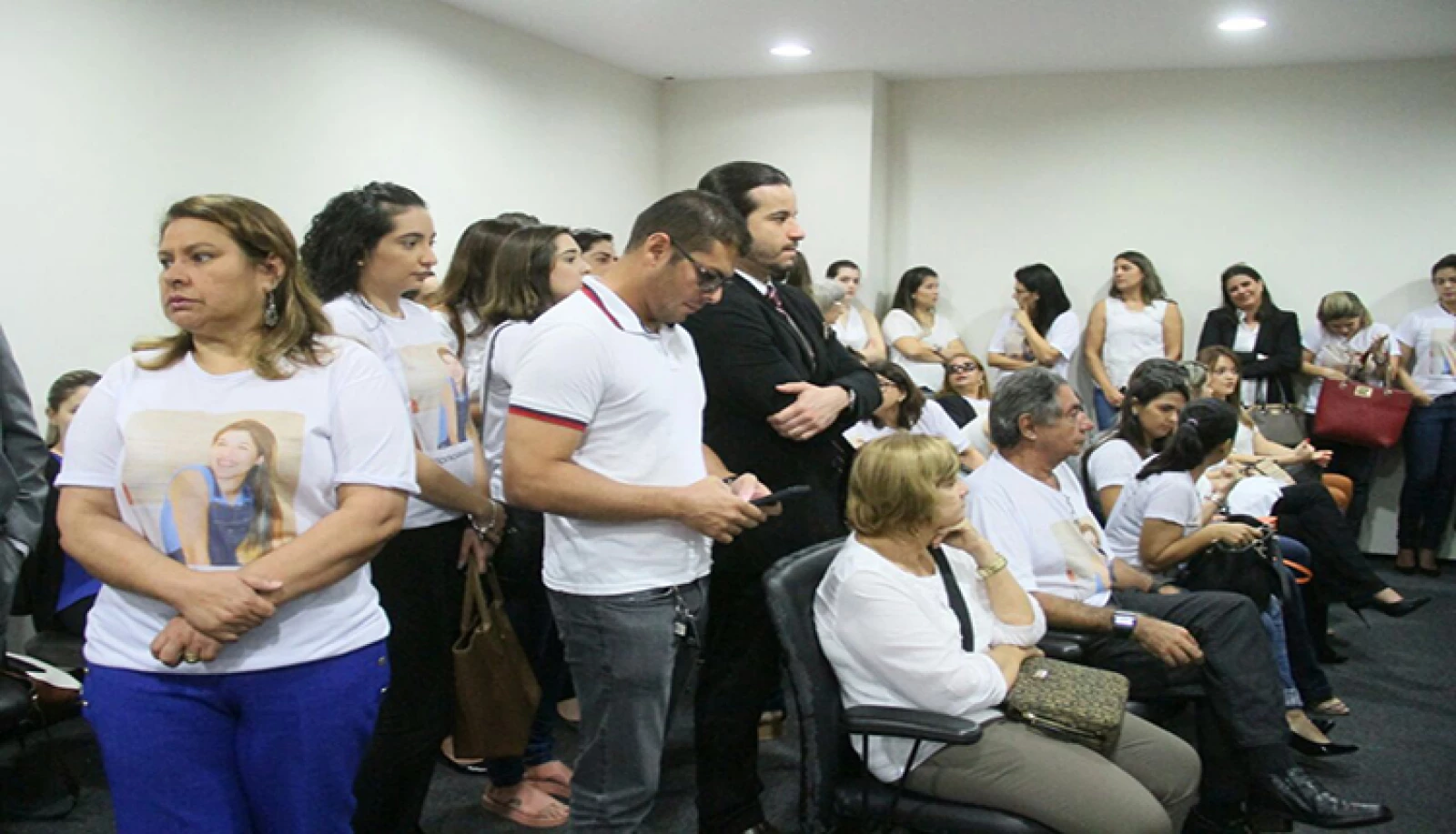 Audiência do Caso Mariana Costa