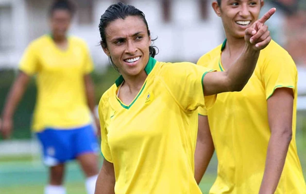 Marta já foi eleita cinco vezes como a melhor jogadora do mundo. (Foto: Divulgação/CBF)