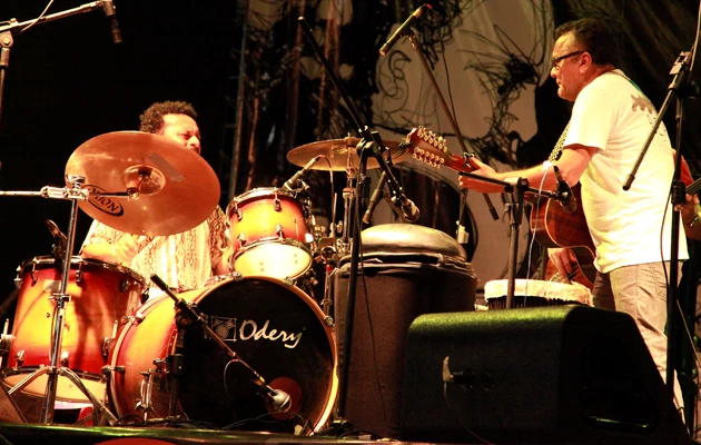 Carlos Pial e Manassés encerram o festival em Barreirinhas. Foto: Paulo de Tarso Jr./Imirante.com