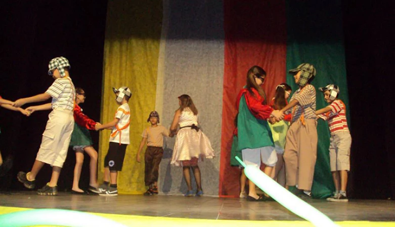 Alunos durante o recital no ano passado.