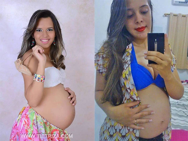Esisandra Cardoso e Juliana Lima são mamãe de primeira viagem. (Foto: Divulgação/ Arquivo Pessoal