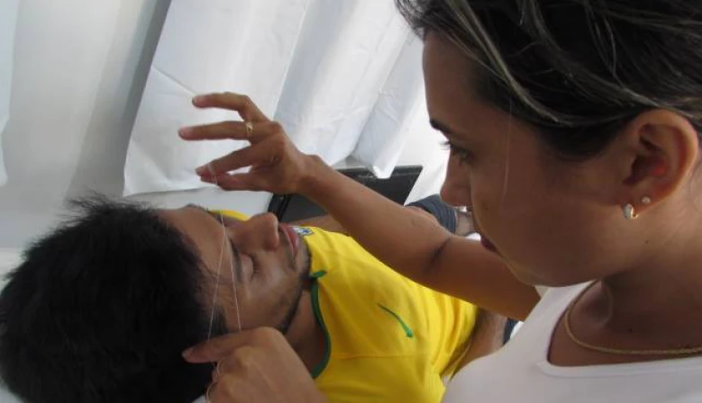 A técnica é muito utilizada para a região do rosto e axilas.