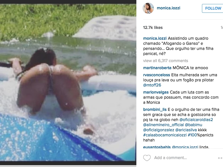 Apresentadora do Vídeo Show ironiza as panicats no Instagram. (Foto: Divulgação/ Assessoria)