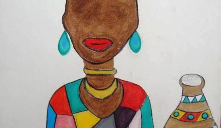 Desenhos produzidos por estudantes.