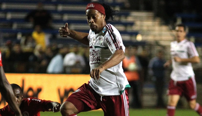 Ronaldinho participou do torneio nos Estados Unidos pelo Fluminense, mas não ficará no clube.