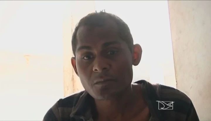 Nilson Rodrigues, de 36 anos, abusava da vizinha, de 6. Foto: Reprodução / TV Mirante