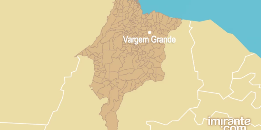 O corpo da idosa encontrado em Vargem Grande.