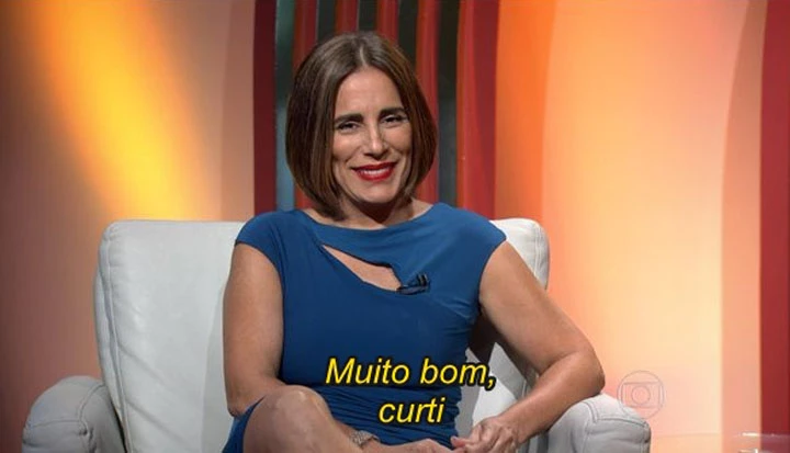 Atriz fez sucesso na internet com seus comentários lacônicos. Foto: Reprodução / Internet.