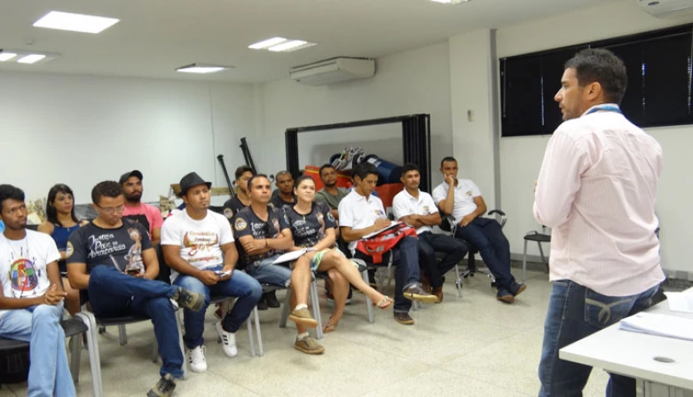 O cronograma foi definido por ordem de sorteio.