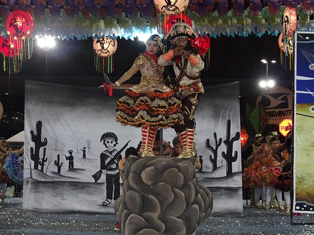 Apesar de estourar o tempo, a junina revela que quis trazer um espetáculo completo. (Foto: Jefferson Sousa/ Imirante Imperatriz)