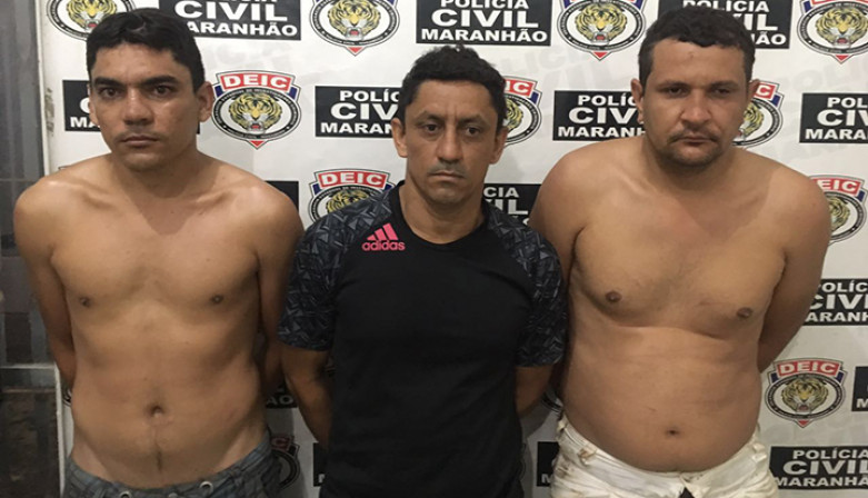 Os acusados já praticaram outros assaltos a bancos, segundo a SSP-MA. (Foto: Reprodução)