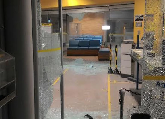 Agência do Banco do Brasil. Foto: Internauta / Via WhatsApp – 99209-2383