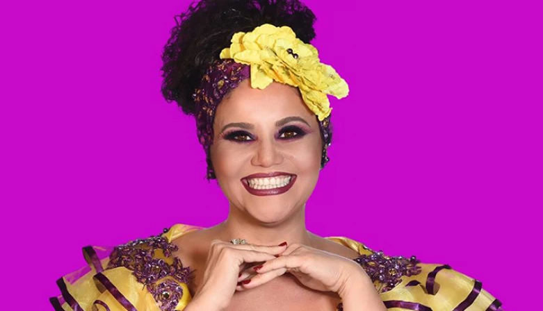 A cantora Alexandra Nícolas.
