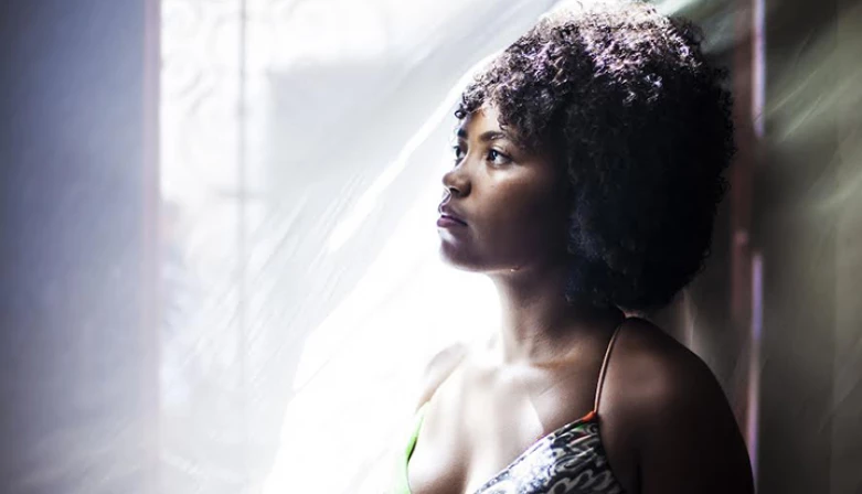 A cantora maranhense Núbia Rodrigues.