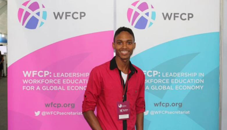 O estudante Jefferson Pinheiro, do IFMA Campus Alcântara, foi o único representante do IFMA no Youth Camp.