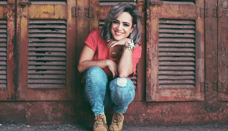 A cantora Daniela Araújo.
