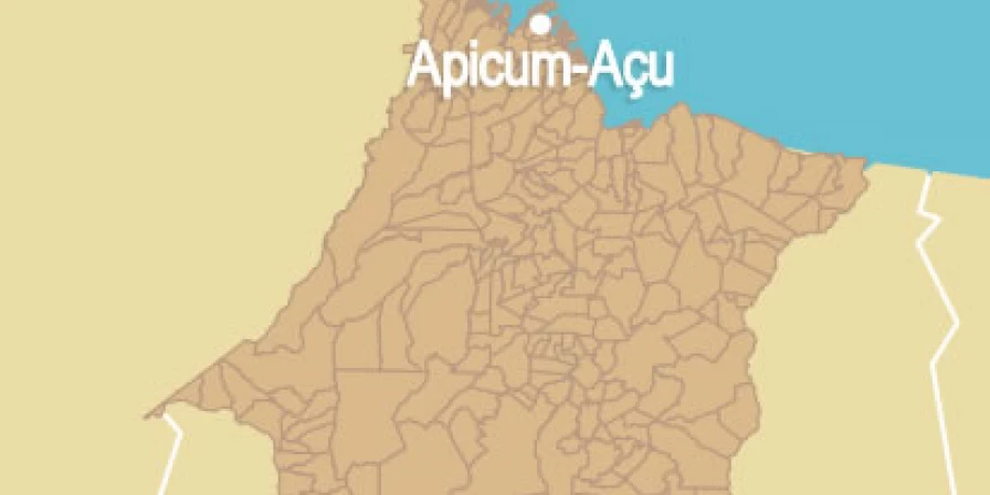No município de Apicum-Açu.