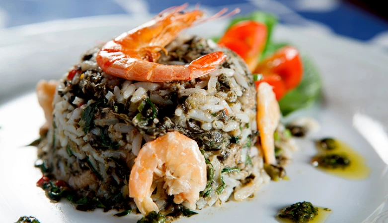 Arroz de cuxá maranhense.