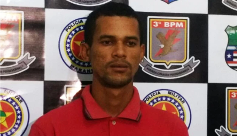 Cheilon Costa foi preso pela PM no bairro Santa Rita, em Imperatriz.
