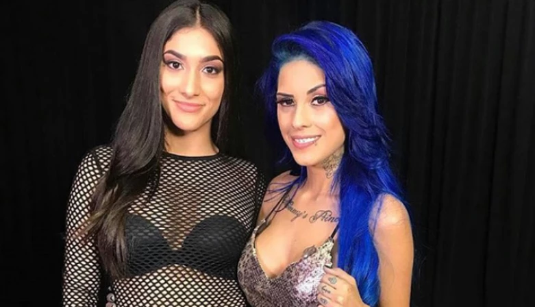 Tati Zaqui e Caroline L.