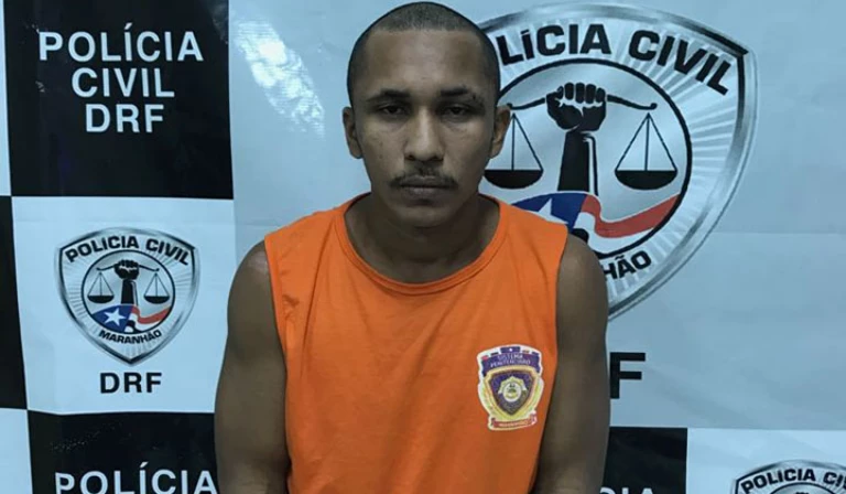 . Assassino confesso do agente penitenciário Jorge Luís Lobo da Cunha, de 38 anos, na avenida Litorânea.