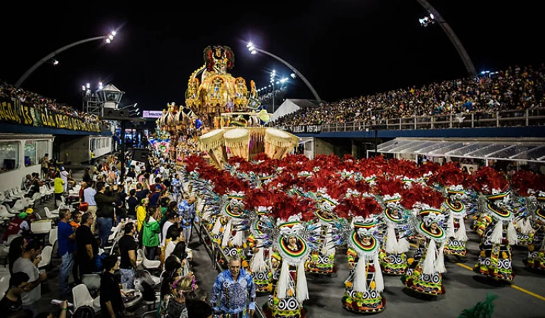 Acadêmicos do Tatuapé é a campeã do Carnaval paulista.