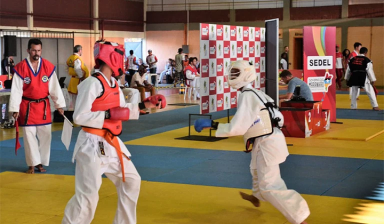 Nas disputas do Karatê Feminino, o Comecinho de Vida também terminou a competição liderando o quadro de medalhas.