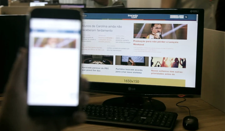 O Imirante.com está com novo layout. / Foto: André Nadler/Imirante.com.