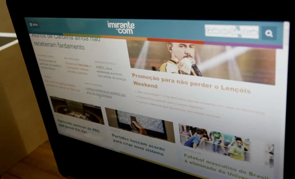 O Imirante.com está com novo layout. / Foto: André Nadler/Imirante.com.