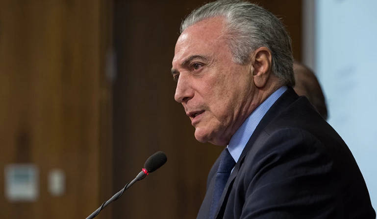 O presidente Michel Temer.