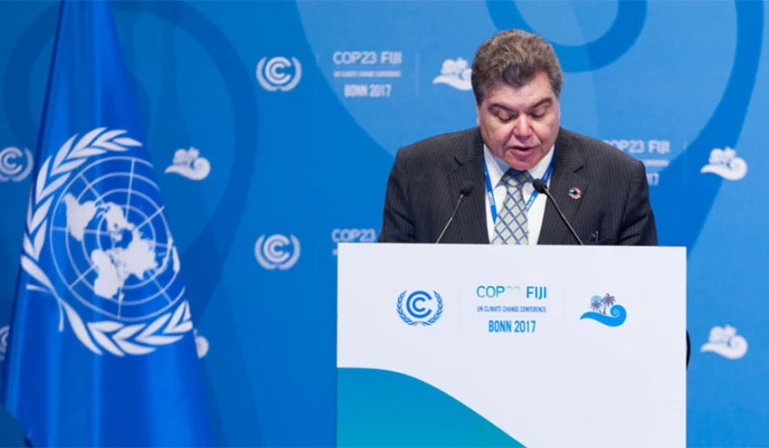 Sarney Filho fala sobre os avanços do Brasil na área ambiental em Bonn, na Alemanha.