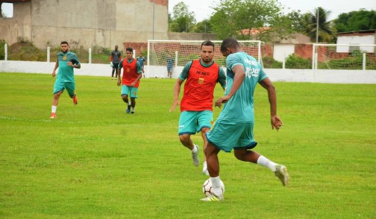 Treino do Sampaio Corrêa.