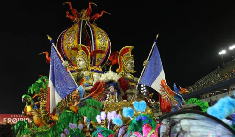 A Acadêmicos do Tatuapé, que conquistou este ano o bicampeonato no carnaval paulistano.