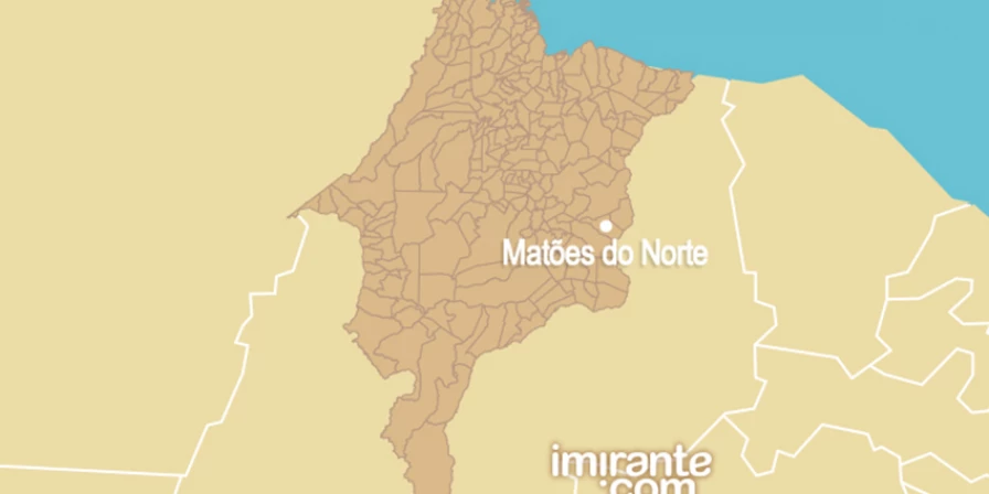 Município de Matões, a 462 km de São Luís.