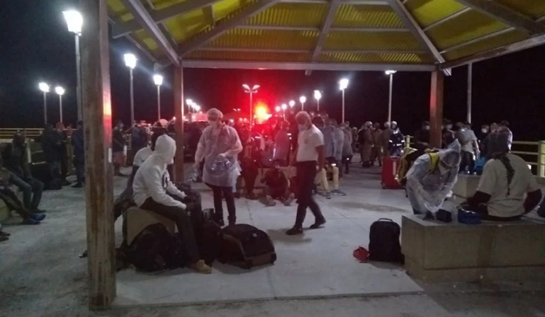 Imigrantes serão alojados, até a tomada das medidas cabíveis.