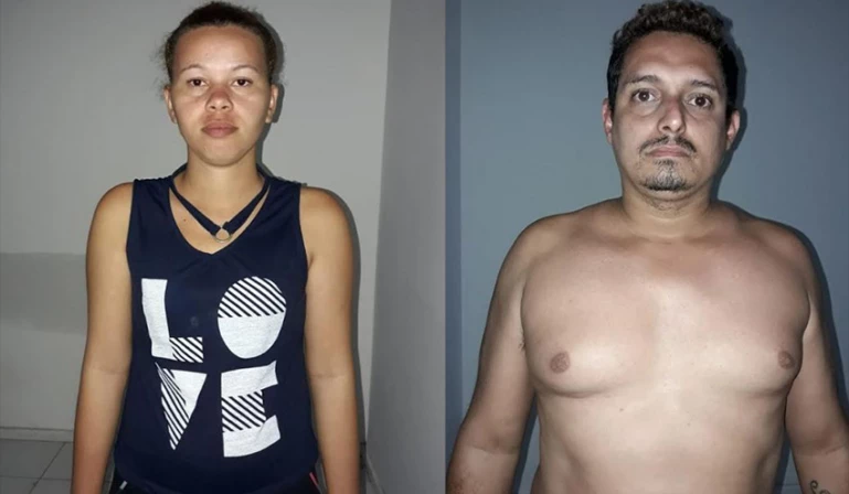 Erick Raphael dos Reis Teixeira e Ivanilde Nogueira Amaral fazem parte do grupo que foi preso ontem em São Luís.
