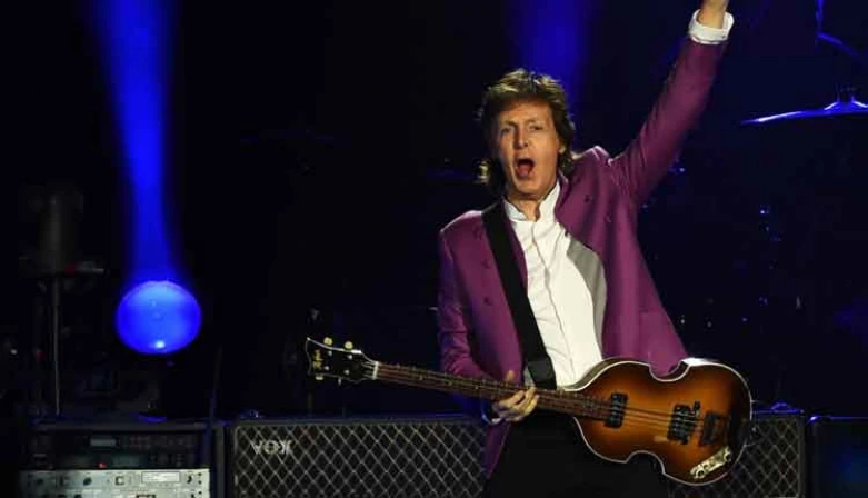 Paul McCartney confirma turnê no Brasil.,