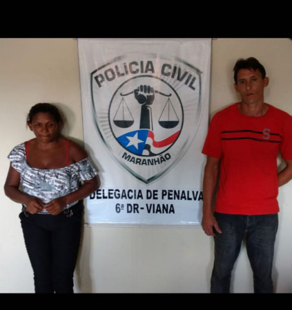 Raimundo Rafael Lima Filho e Selma Maria dos Santos Barros teriam agredido outro casal com pedaços de madeira e um facão. (Foto: Divulgação)