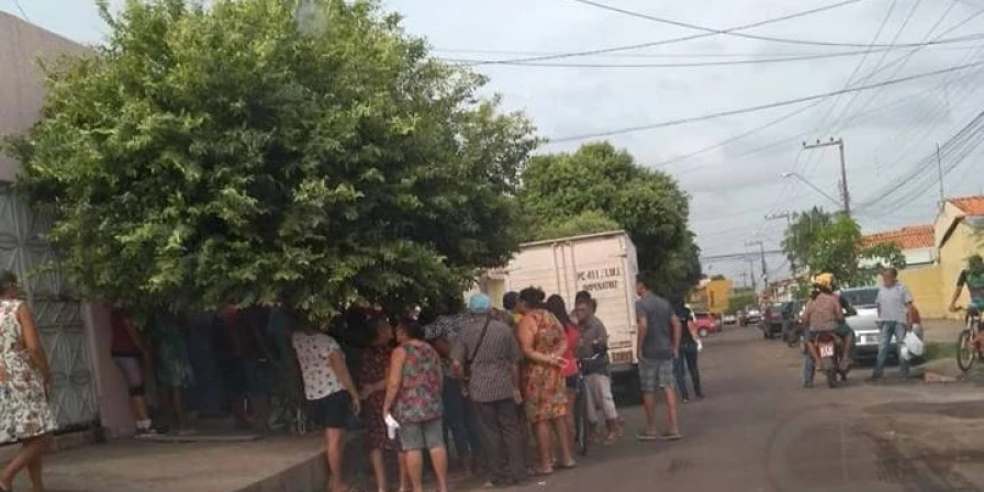 O crime aconteceu na cozinha da casa, onde o casal vivia, no Setor Mercadinho.