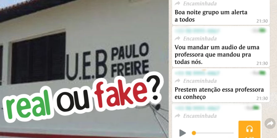 De acordo com áudio, uma seita estaria sequestrando cerca de 60 crianças para cumpir pacto.
