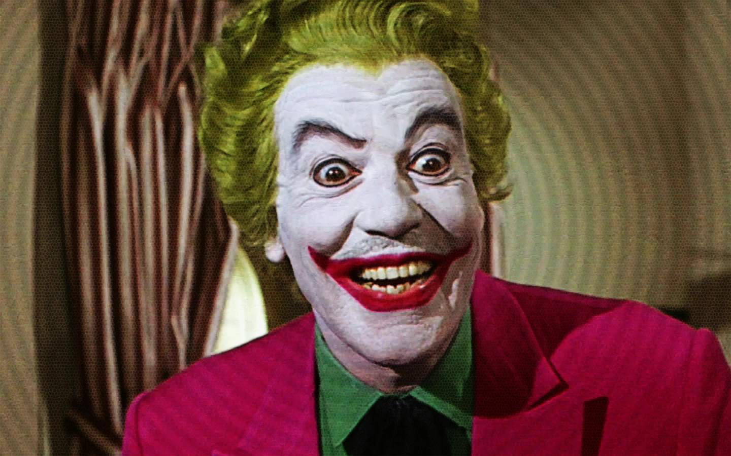 Coringa (César Romero).