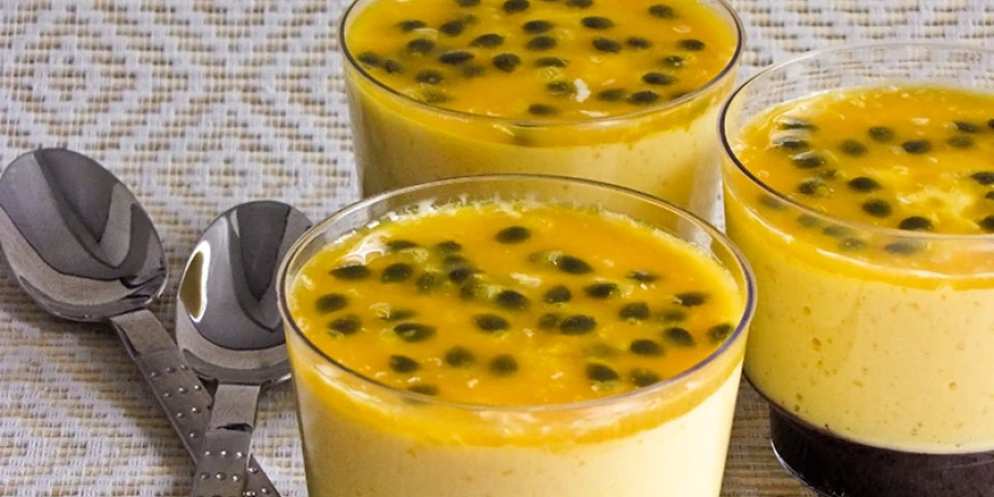 Mousse de maracujá
