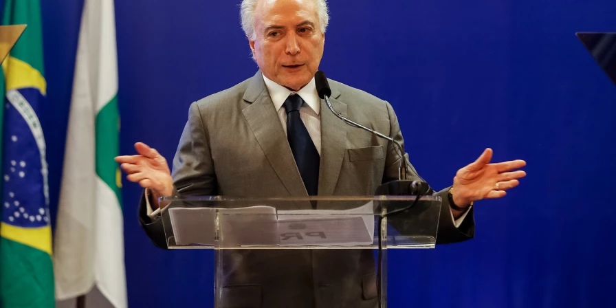 Michel Temer, presidente da República.