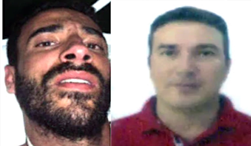Edielson da Silva e Gean Martins Rocha. Foto: Reprodução.